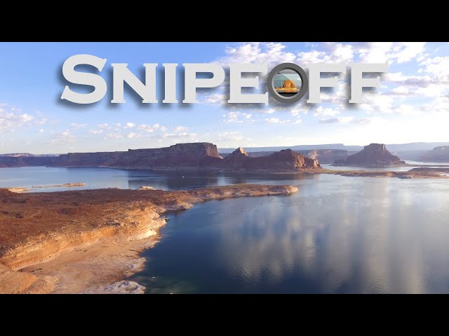 Gorgeous Lake Powell Aerial In 2.7K