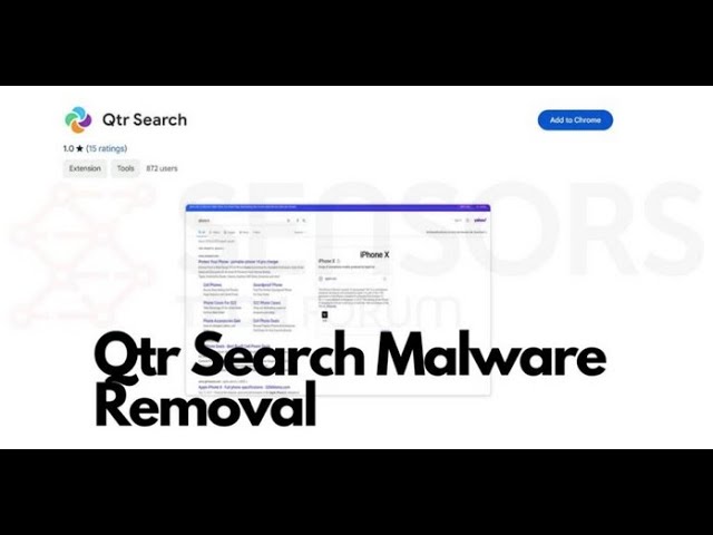 Qtr Search Redirect Virus Ads - How to Remove It [Guide]
