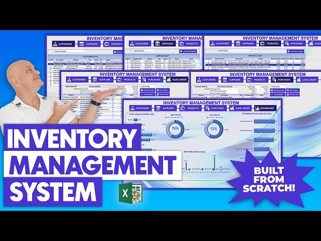 How To Create A Complete Inventory Management System In Excel From Scratch + FREE DOWNLOAD
