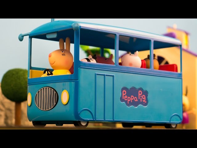 Peppa Pig School Bus ride home Full Episode