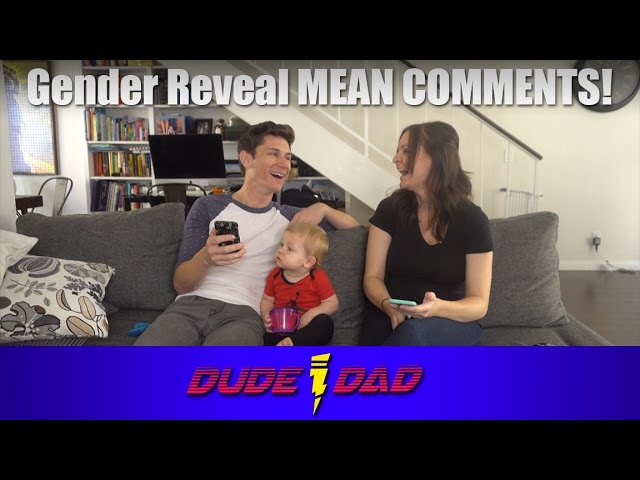 Gender Reveal Mean Comments!
