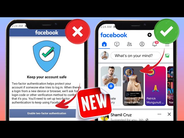 How to Fix Keep Your Account Safe Facebook Problem | Enable Two Factor Authentication Facebook