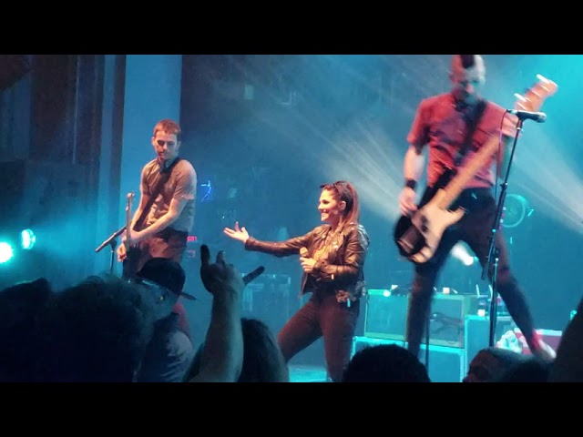 The Interrupters - Sound System (Op Ivy cover) live in Toronto, Mar 22, 2019