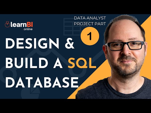 SQL Database Design Tutorial for Beginners | Data Analyst Portfolio Project (1/3)
