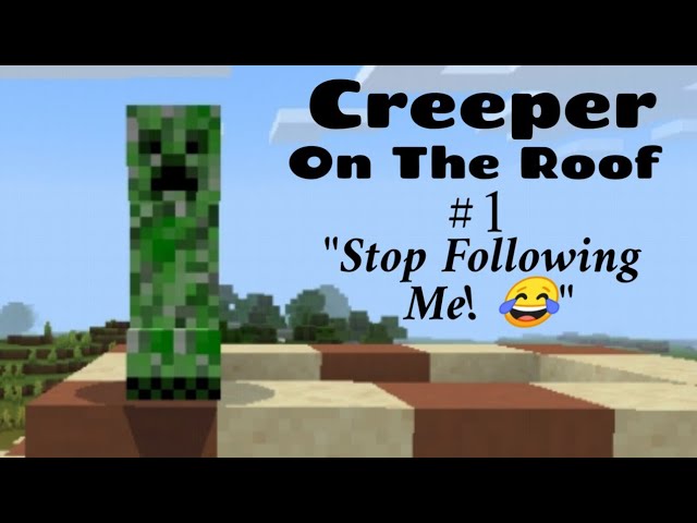 Creeper On The Roof #1 | Stop Following Me! 😂