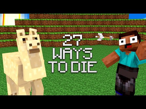 Ways To Die In Minecraft