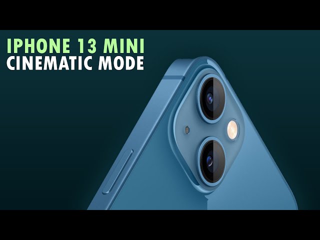 iPhone 13 Mini CINEMATIC MODE Video + Tutorial #Shorts