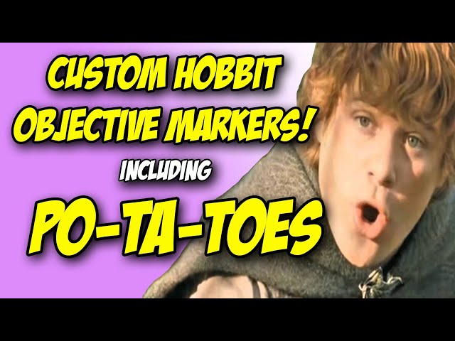 From the Shire to the Tabletop: Making Hobbit Objective Markers for MESBG
