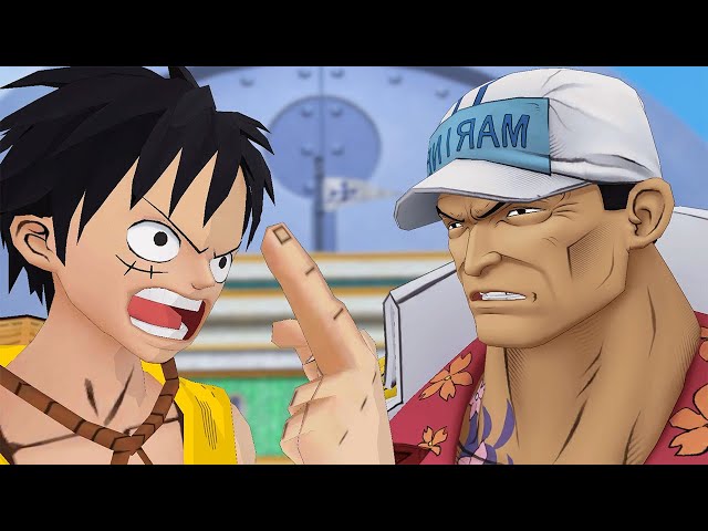 Luffy is not a big fan of the government
