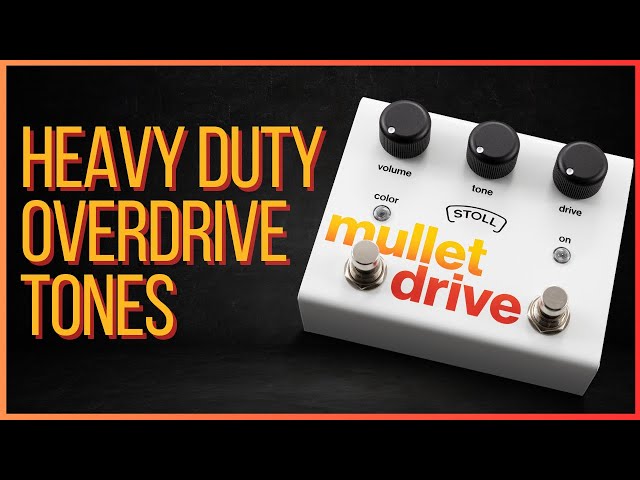 Stoll Mullet Drive Pedal - Heavy Duty Tone & Construction from Germany
