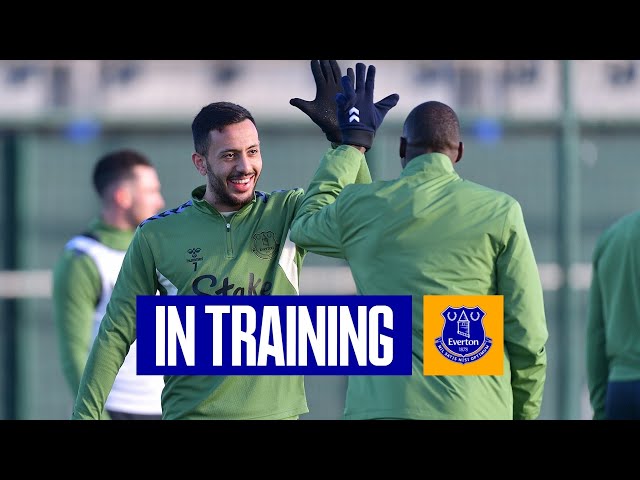 TOFFEES TRAIN FOR FOREST TRIP | Everton in training at Finch Farm
