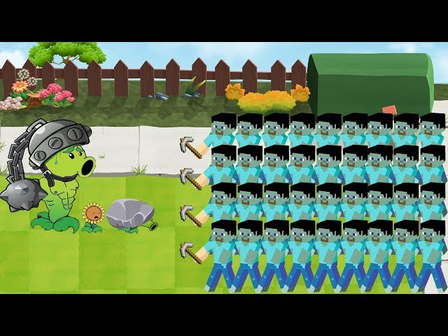 Plants Vs Zombies GW Animation - Episode 41 -  Minecraft Zombies
