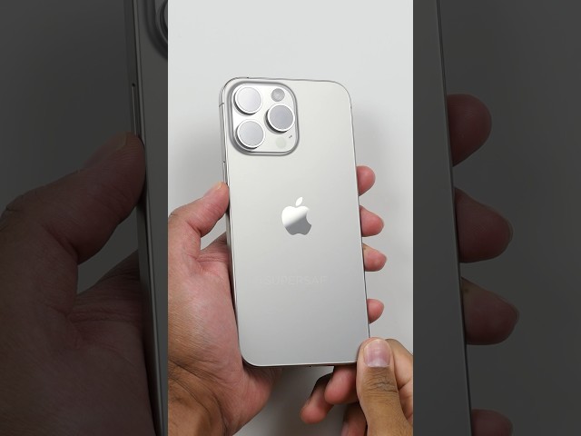 iPhone 15 Pro Max Natural Titanium Unboxing 😍