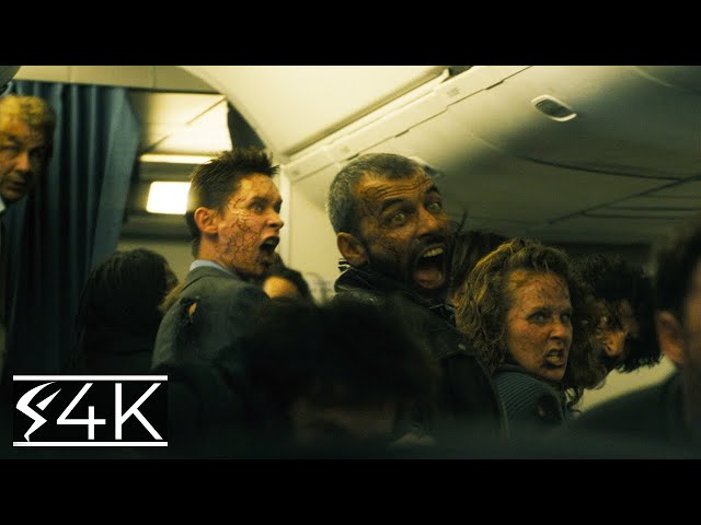 Zombies On Plane (4K) World War Z