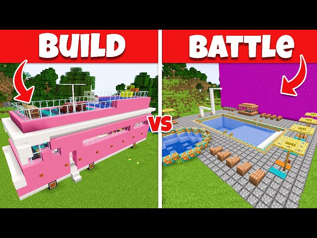 Building the ULTIMATE SWIMMING POOL | Build Battle