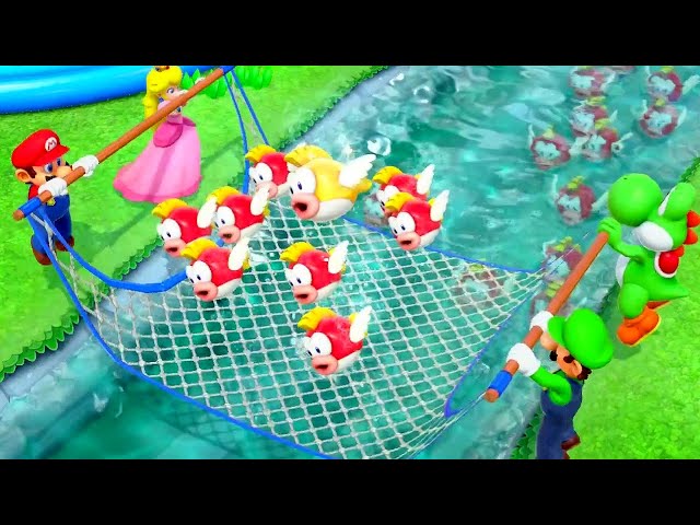 Mario Party Games - Cheep Cheep Minigames