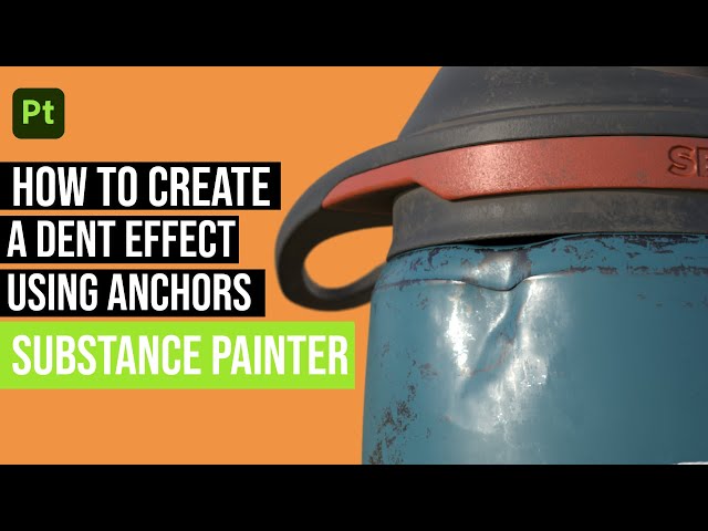 How to create a dent effect in Substance 3D Painter