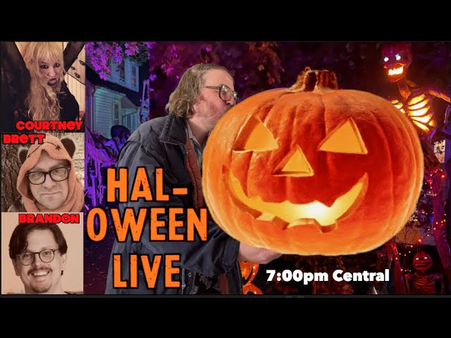 HAL-OWEEN Party Live + Prize Giveaway (7:15pm Central)