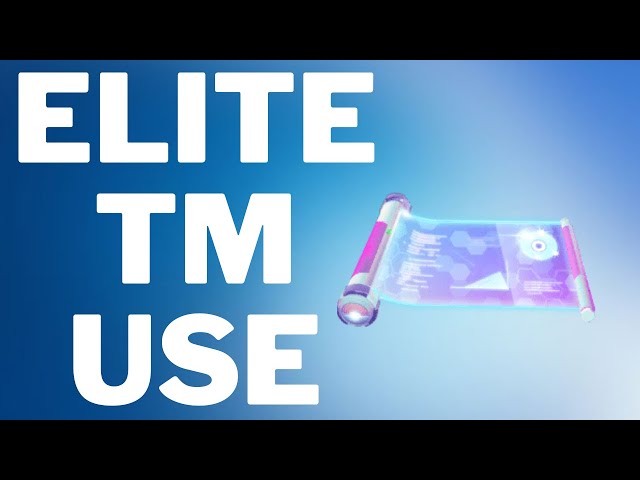 What to use Elite Fast and Elite Charge TM on for PVP