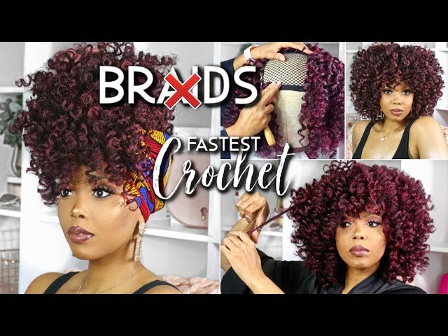 $18 EASIEST Crochet Wig TRANSFORMATION in 1 HOUR! NO BRAIDS + NO LEAVE OUT + TWO STYLES | TASTEPINK