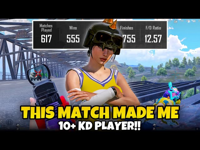 THIS MATCH MADE ME A 10+ KD/FD PLAYER IN BGMI💥 | Mew2.