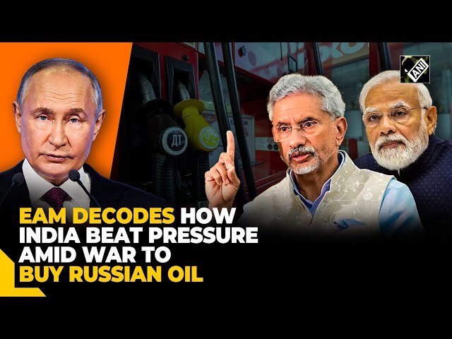 “Even Europe was boycotting …” Jaishankar reveals how India beat pressure to buy oil from Russia