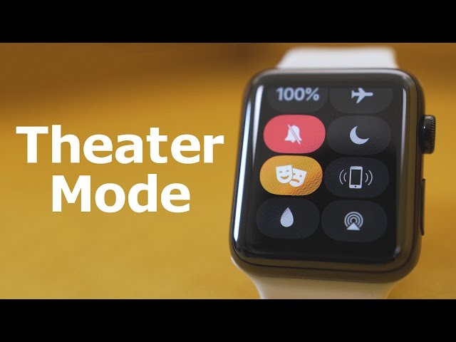 Hands-On with Theater Mode on the Apple Watch!