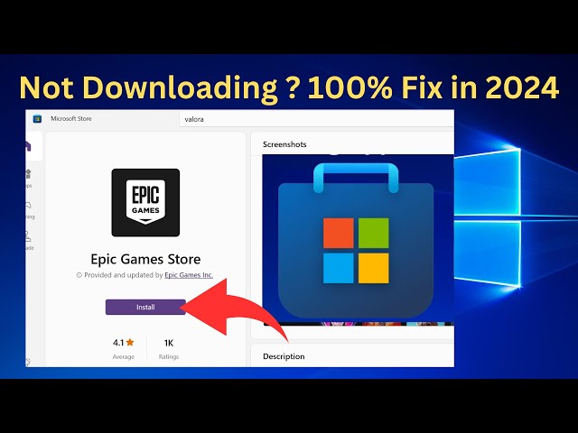 Updated 2024✅ Fix Microsoft Store Not Downloading Apps or Games