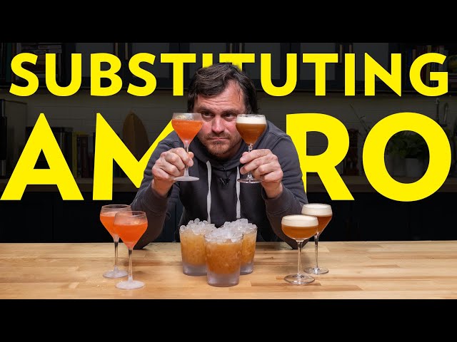 Can you Sub Amaro for another Amaro?