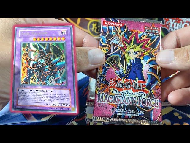I end on a BANG for 3X Magician's Force 1st Edition HEAVY Pack Openings!! Yugioh Nostalgia MFC