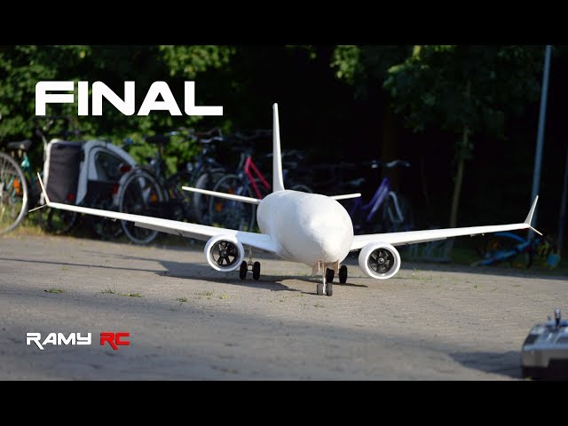 Boeing 737 MAX-8 RC airplane DIY project | FINAL