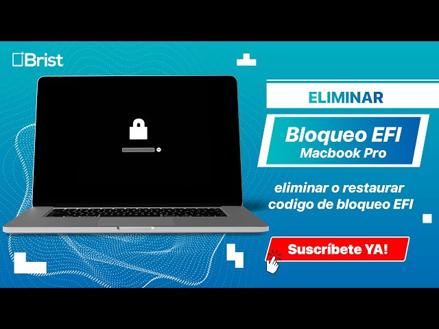 Macbook Pro eliminar o restaurar codigo de bloqueo EFI
