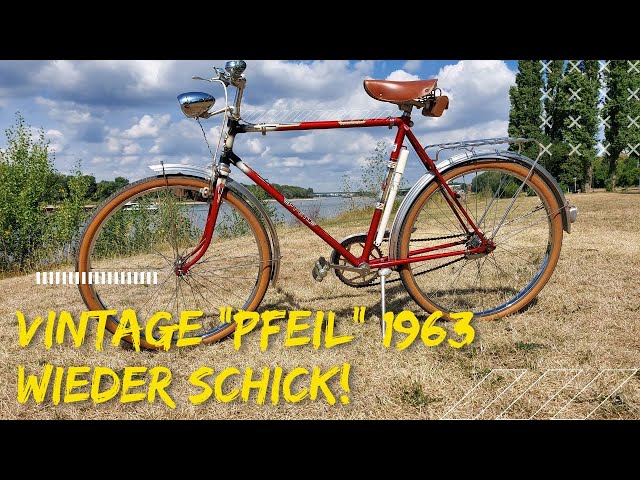 Vintage Fahrrad "Pfeil" von 1963 wieder fit!