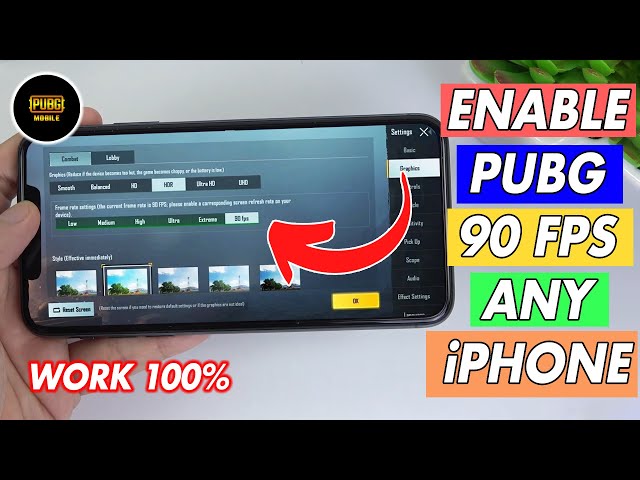 How to Enable PUBG 90 Fps on iPhone Without Jailbreak (Work for iPhone 14)