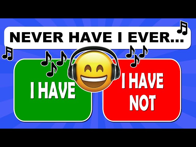 Never Have I Ever… MUSIC Related Questions! (Interactive Game) 🎶