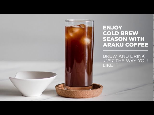 How To Cold Brew ARAKU Coffee Using A Mason Jar