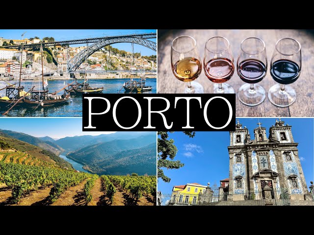 4 Days in Beautiful PORTO, Portugal, Douro Valley Wine Tasting | Travel Vlog Itinerary Guide