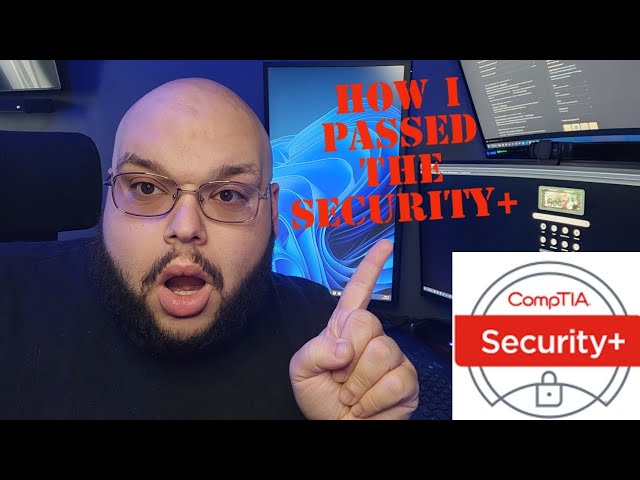 How To PASS CompTIA's SECURITY+!!!!