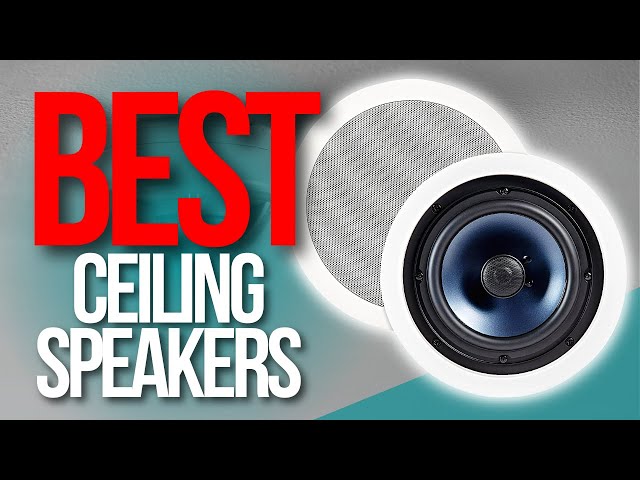 📌 TOP 5 BEST Ceiling Speakers |  Holiday SALE 2023!!