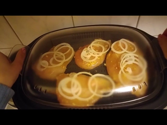 Hähnchen mit Kartoffeln Dampfgaren in der Monsieur Cuisine Plus, Thermomix, Minutenschnitzel