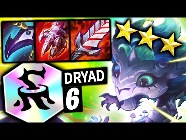 New UNKILLABLE GNAR 3 w/ 6 Dryad Team!! l Teamfight Tactics TFT Set 11 Patch 14.6 Guide