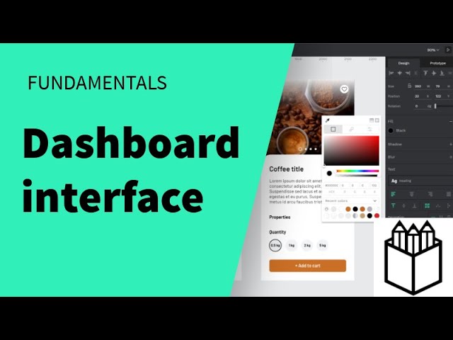 Dashboard interface - Penpot fundamentals