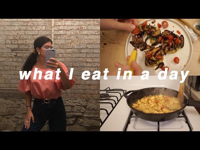 What I Eat in a Day / Plant-Based, the weekend, college