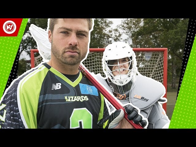 Pro Lacrosse Player vs. Regular People | Rob Pannell