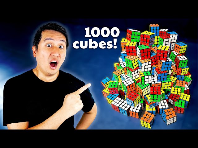 I Need YOUR Help... To Solve 1000 Rubik's Cubes! (GOLD PLAY BUTTON REVEAL)