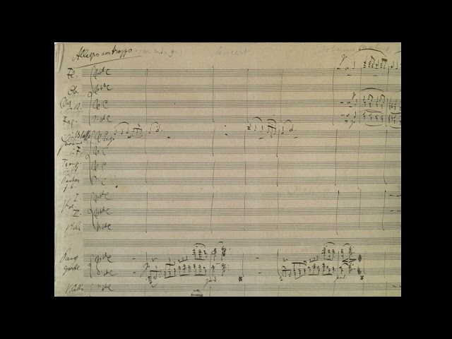 Johannes Brahms: Piano Concerto no. 2 in B-flat major, Op. 83. Uriel Tsachor.