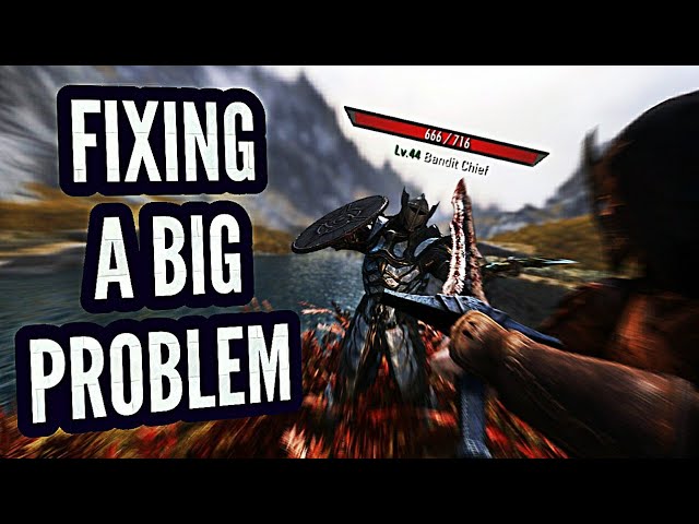 How to Fix Scaling in Skyrim with Only 1 Mod!