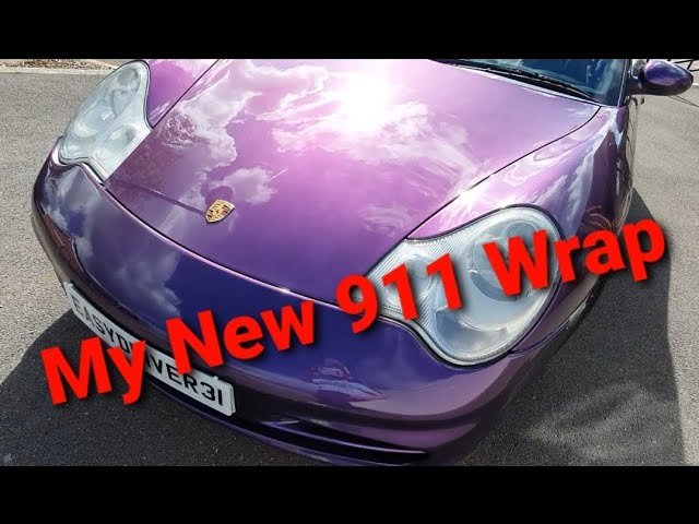 My New Porsche 911 Wrap