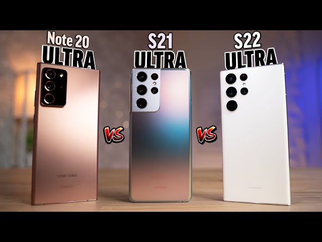 S22 Ultra vs S21 Ultra vs Note 20 Ultra - We were Shocked!