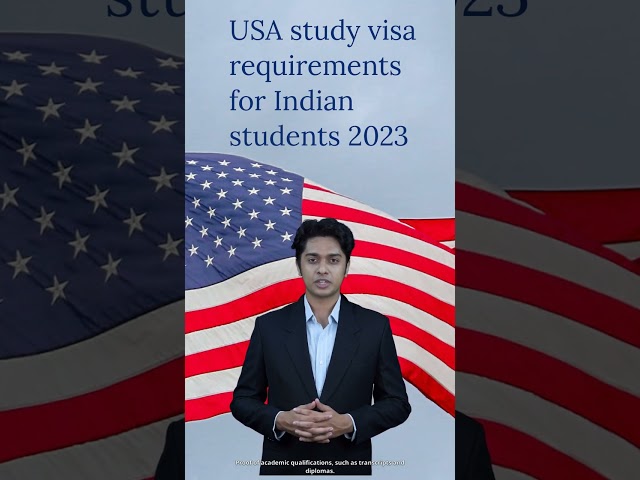 USA study visa requirements for Indian students 2023 #usvisa #usstudentvisa #f1visainterview